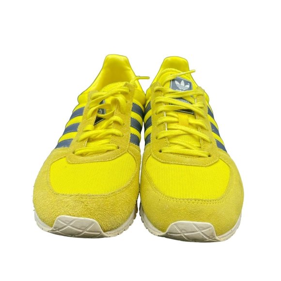 Adidas Adistar Racer Men's Running Shoes Mens 9.5 Yellow Blue Wolverines V22769 - Picture 2 of 7